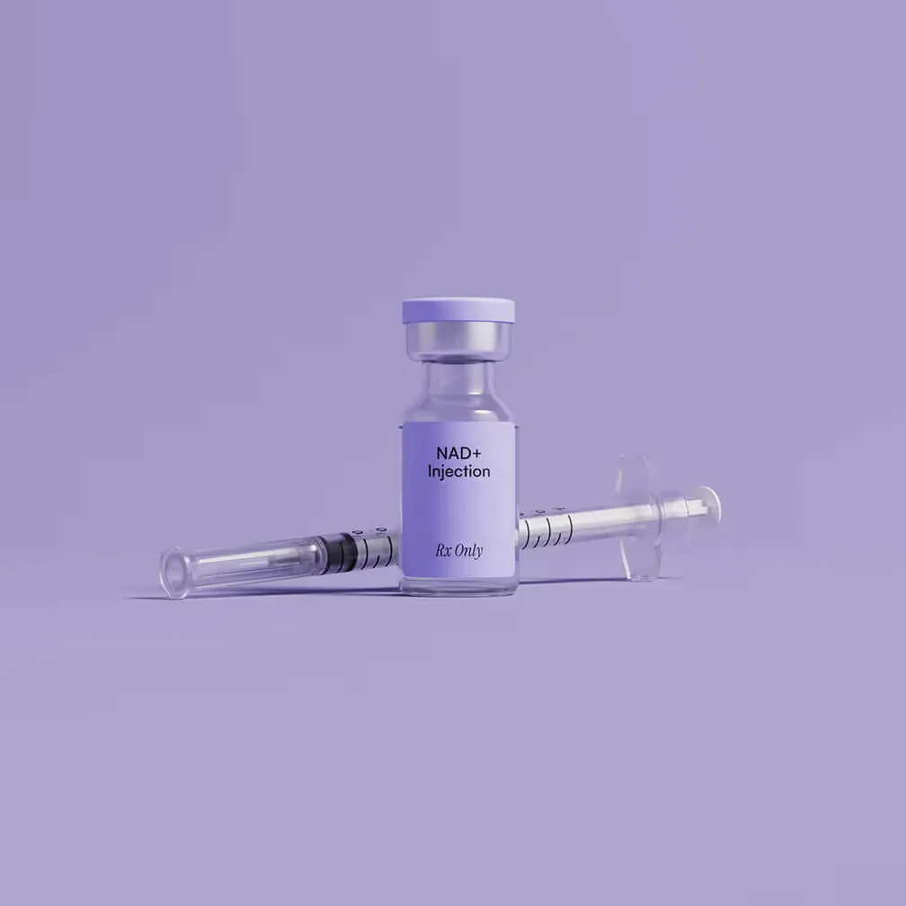 NAD+ injection vial